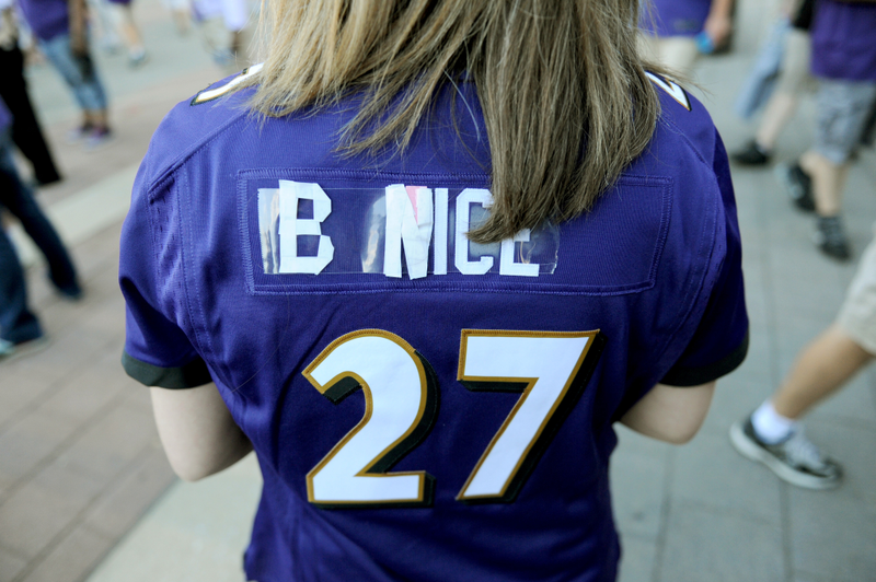 Illustration for article titled Ravens Fans Stand Up For Ray Rice